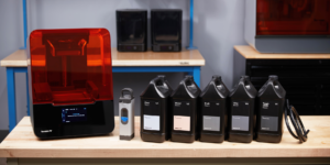 Formlabs Resin Pumping System für effizientes, sauberes und präzises Handling von Harzen in industriellen 3D-Druckumgebungen.