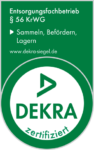 Dekra logo Entsorgungsfachbetrieb